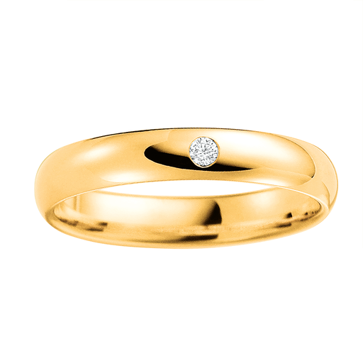 Diamantring i 18K guld, 76