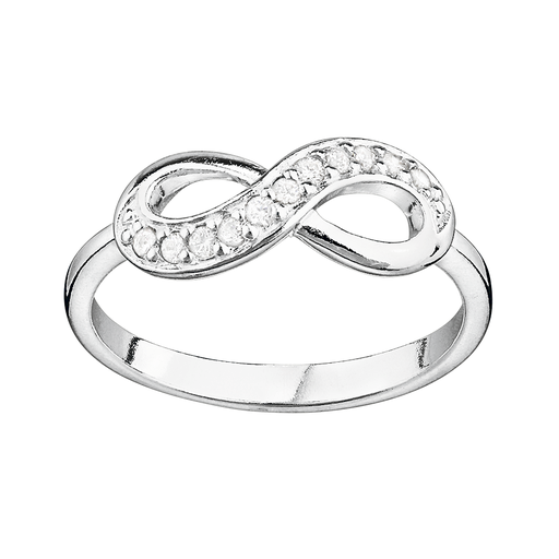 Ring i äkta silver, 19.0