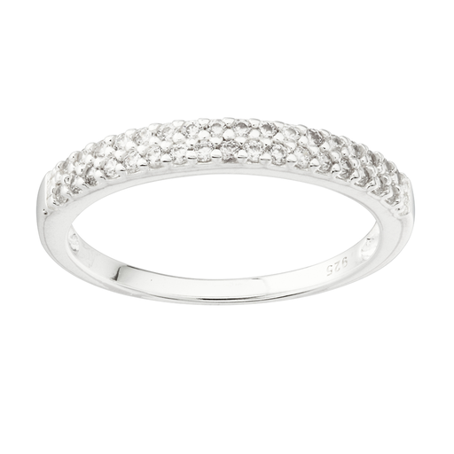 Ring i äkta silver, 17.0