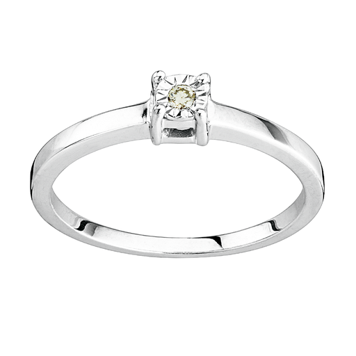 Ring i äkta silver, 19.0