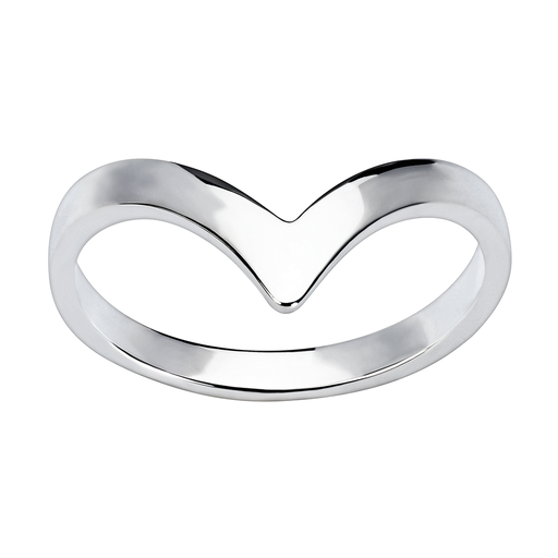 Ring i äkta silver, 18.0