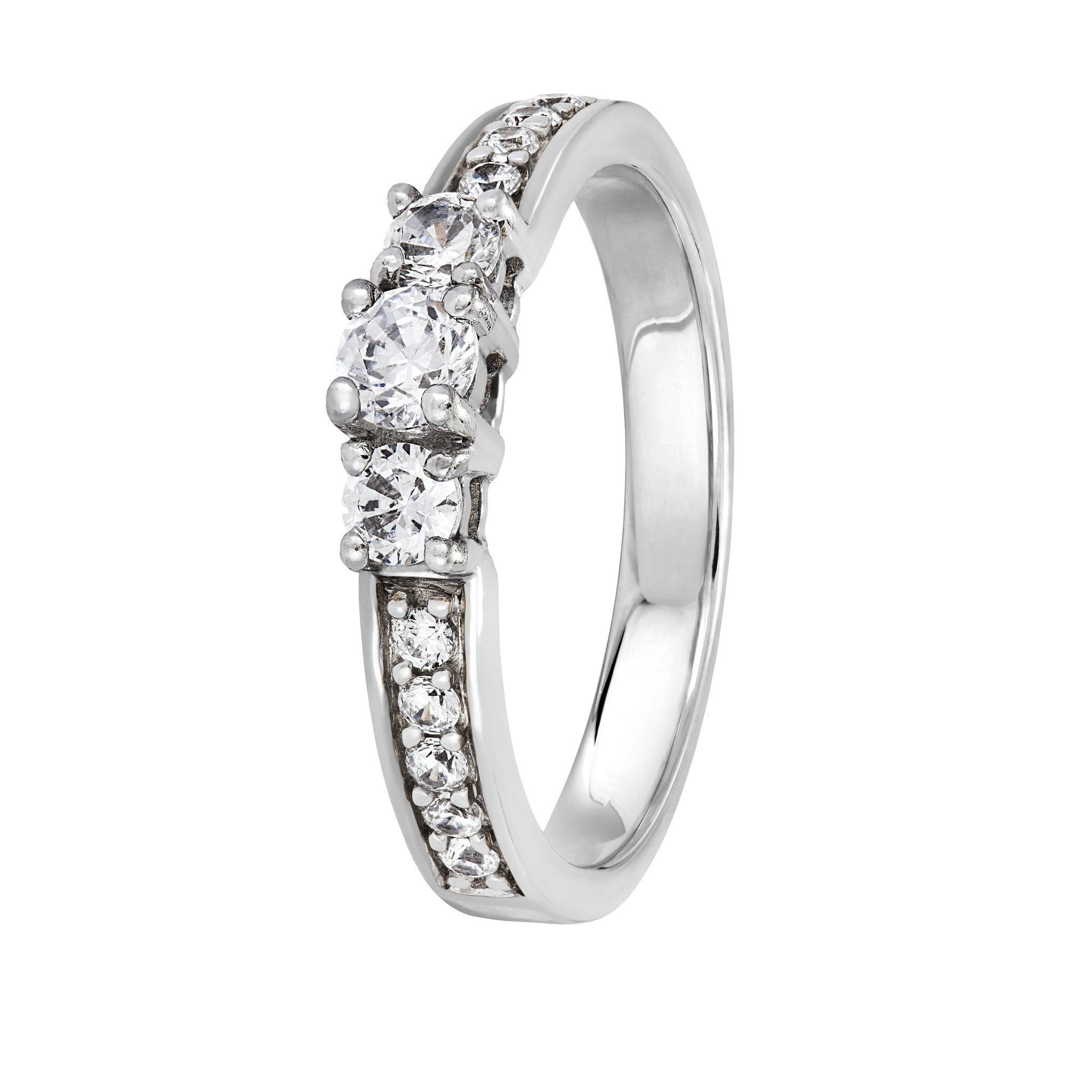 Diamantring i 18k guld Diamantring i 18k guld