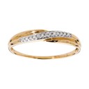 Diamantring i 18K guld