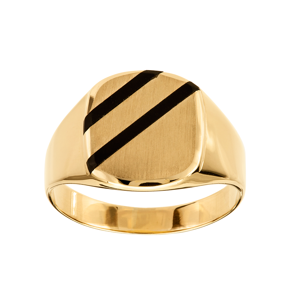 Klackring i 18K guld, 19.0