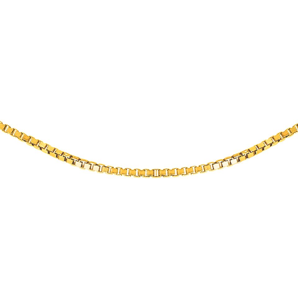 Kedja i 18K guld 42 cm - Guldfynd