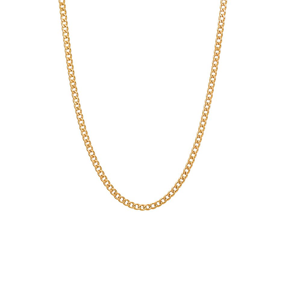 Kedja i 18K guld 45cm