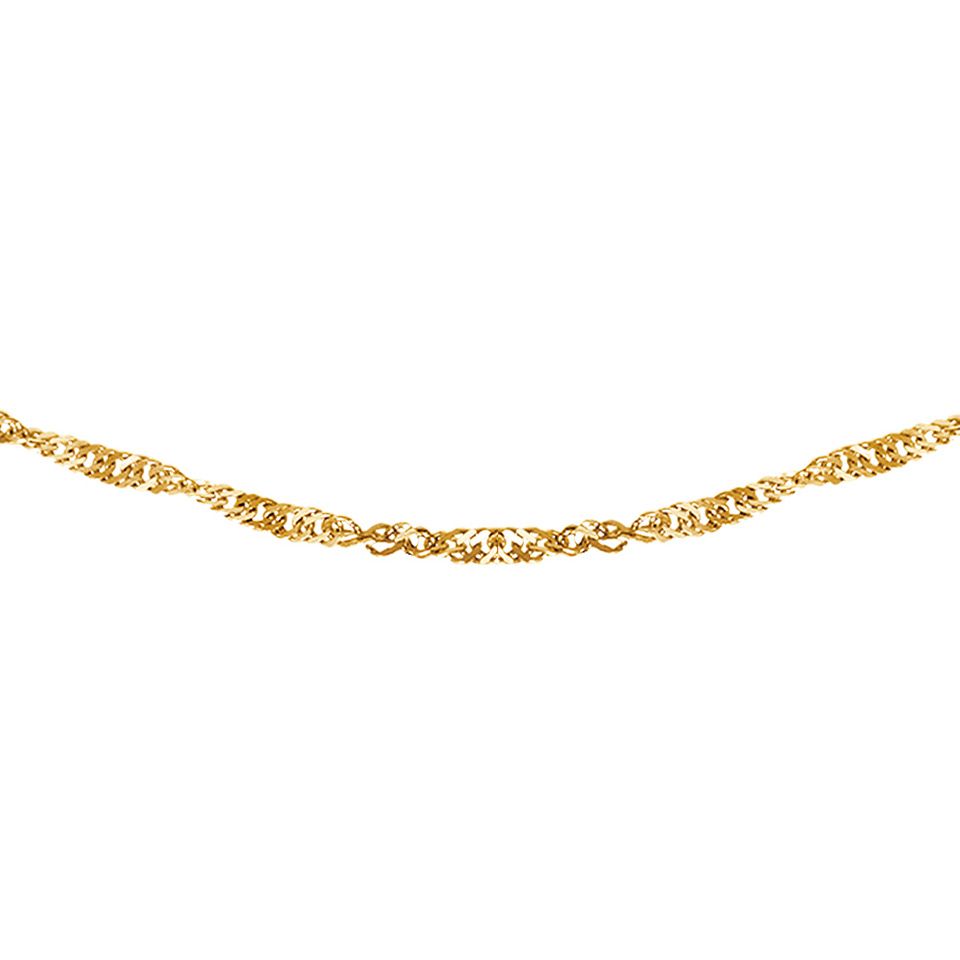 Kedja i 18K guld 45 cm