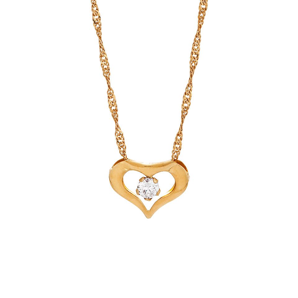 Halsband i 18K guld 607
