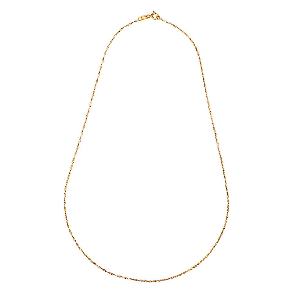 Kedja i 18K guld 36 cm