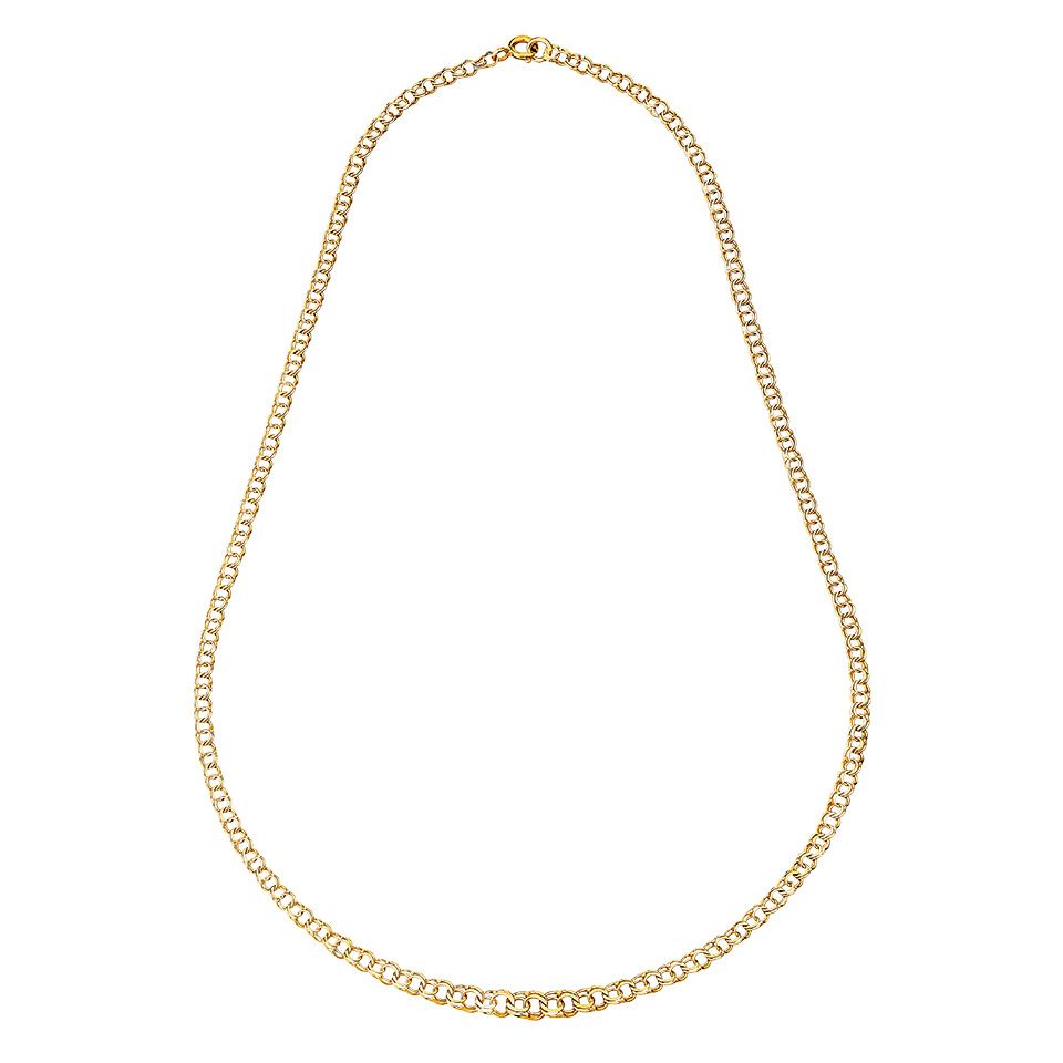 Halsband i 18K guld 42cm - Guldfynd