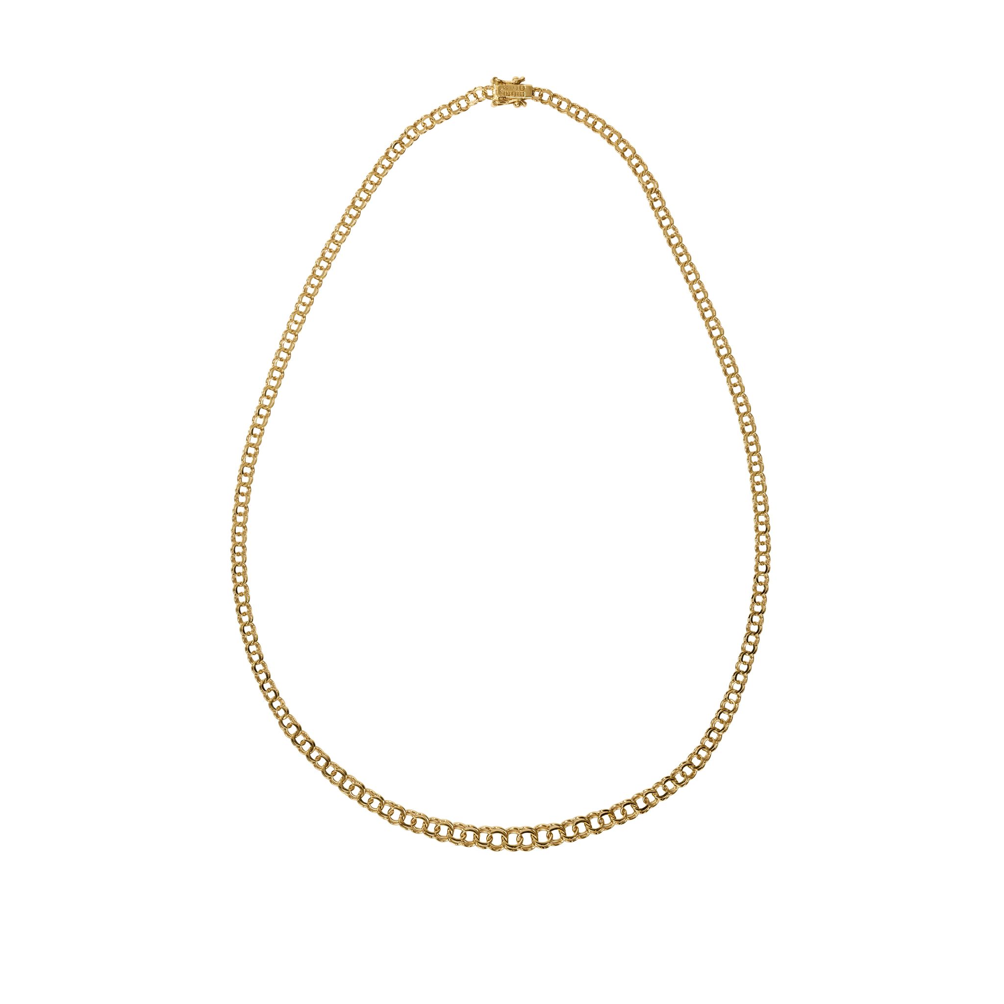 Halsband i 18K guld 45cm