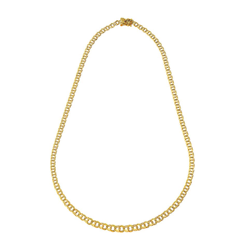 Halsband i 18K guld 42cm