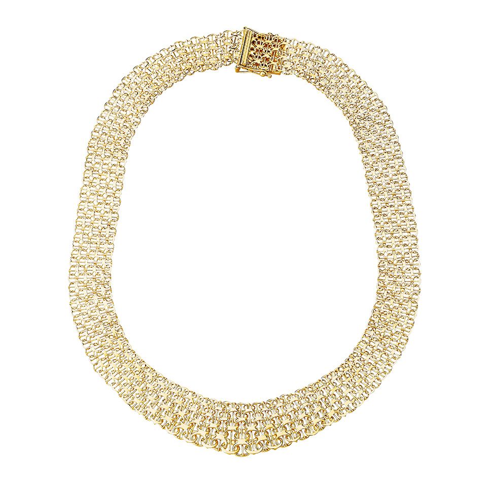 Halsband i 18K guld 45cm 634
