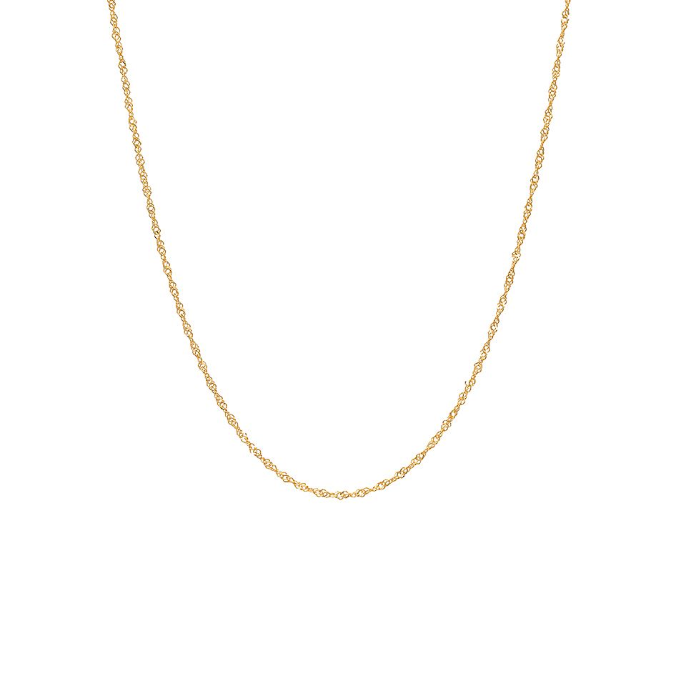 Kedja i 9K guld 38 cm