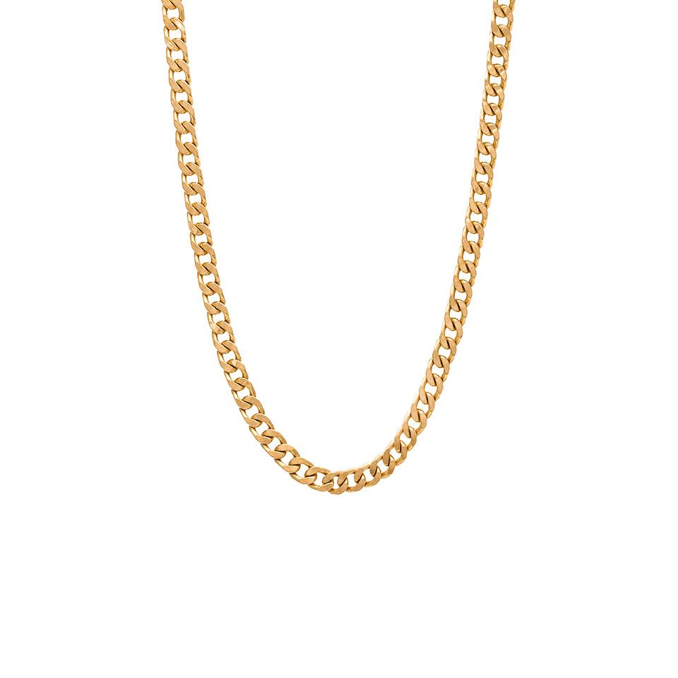 Halslänk i 18K guld 50cm