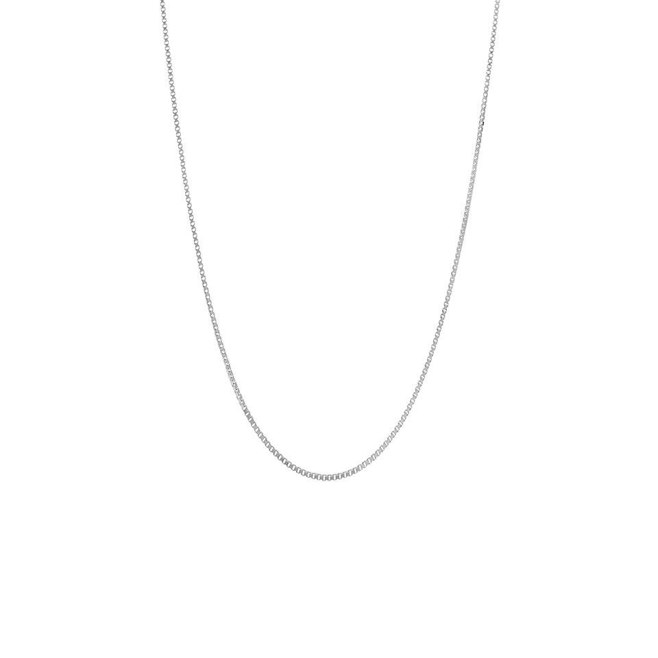 Kedja i äkta silver 45 cm - Guldfynd