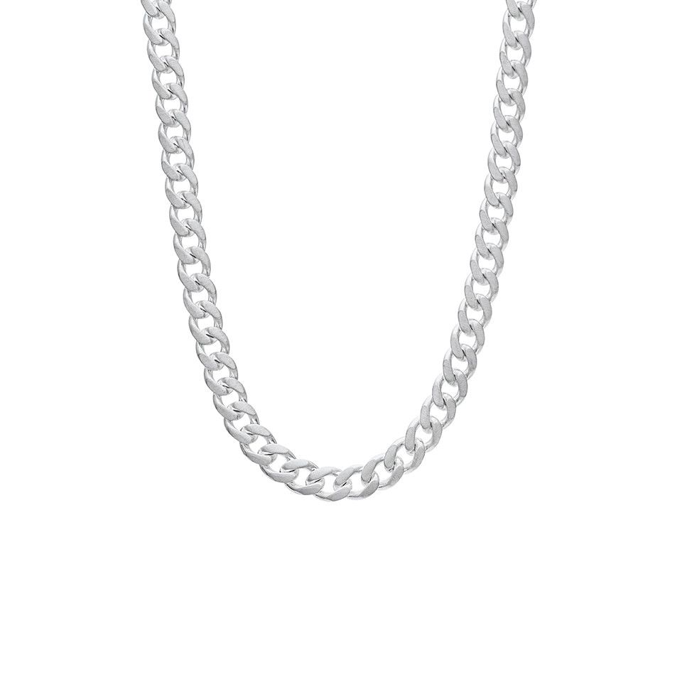 Halslänk i äkta silver 50 cm