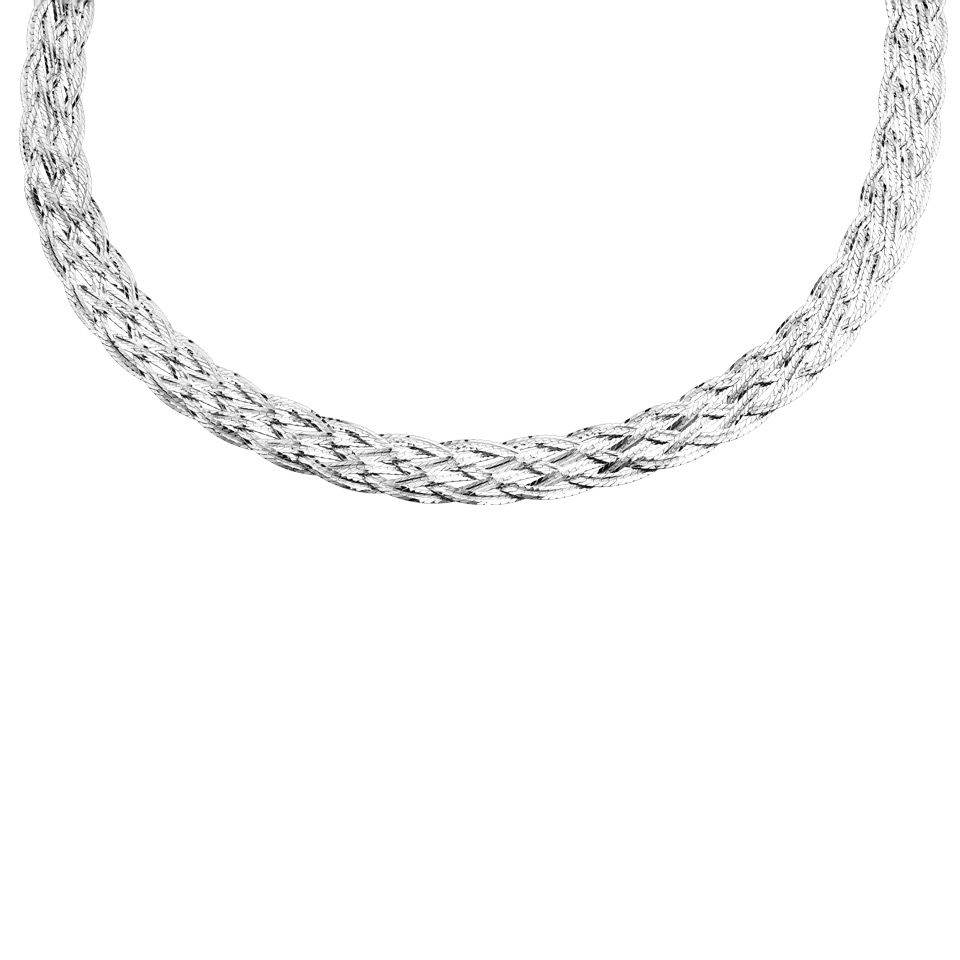 Halsband i äkta silver - Guldfynd
