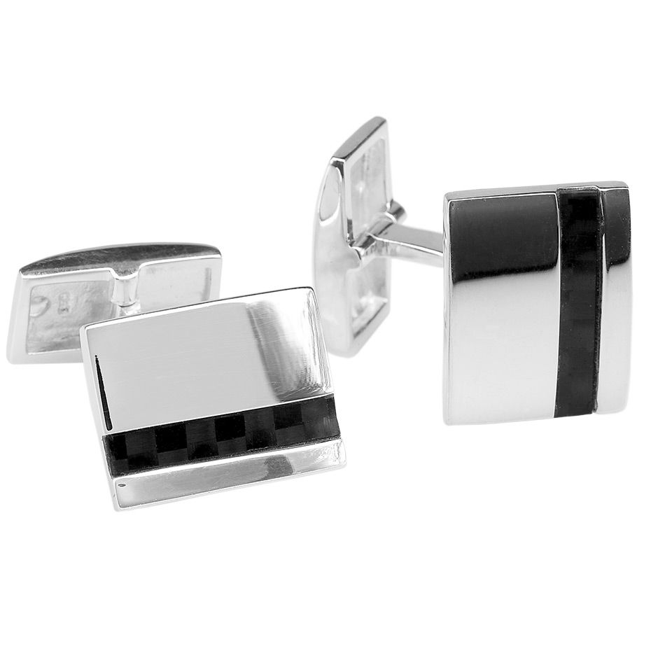 Manschettknappar i äkta silver