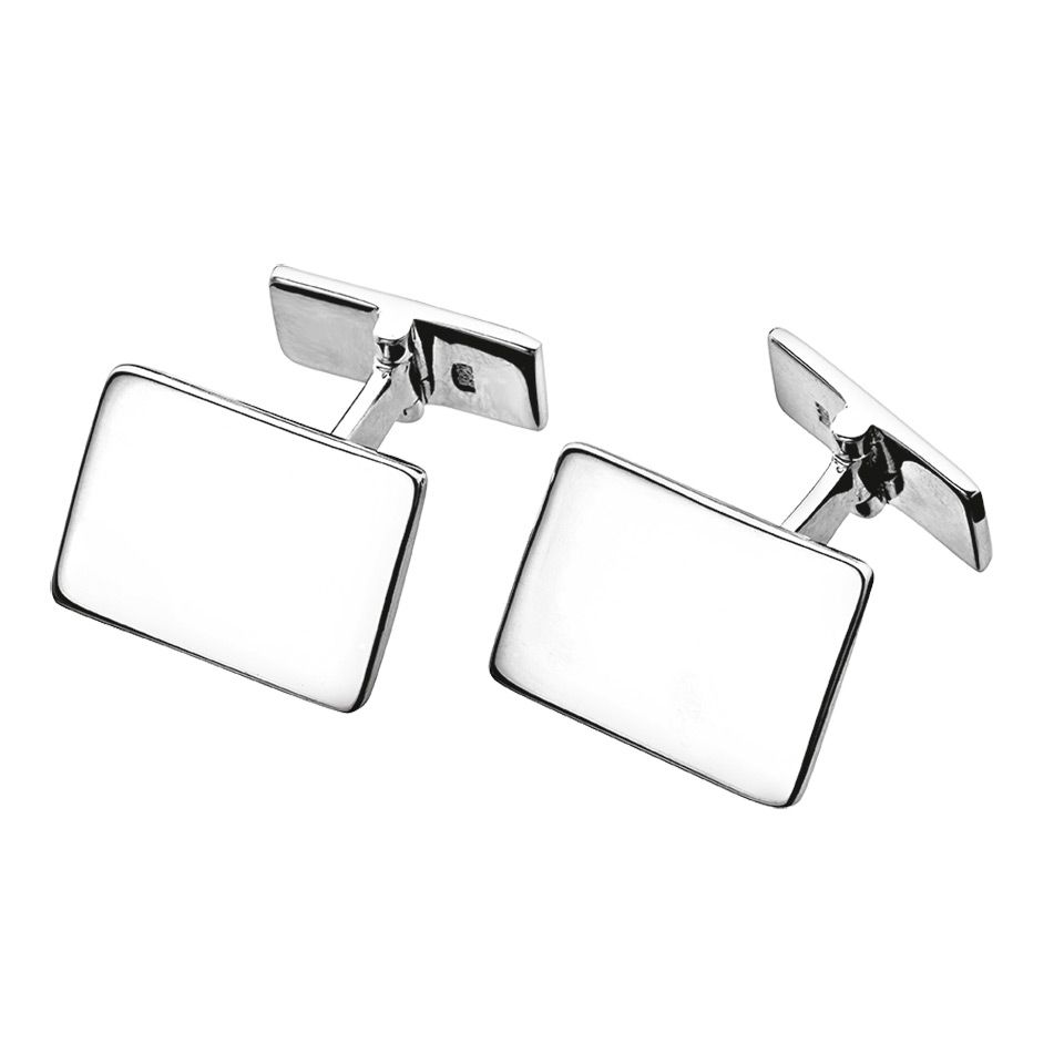 Manschettknappar i äkta silver