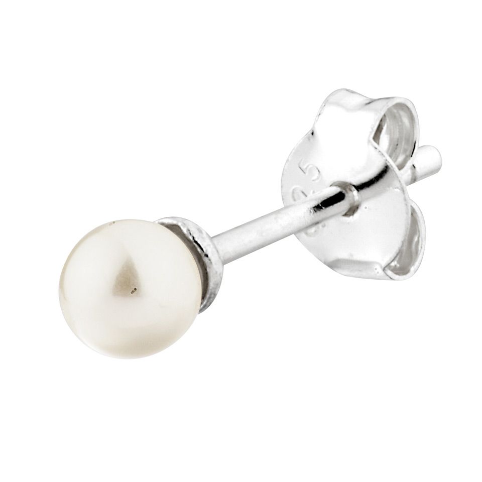 &Ouml;rh&auml;nge styck i &auml;kta silver