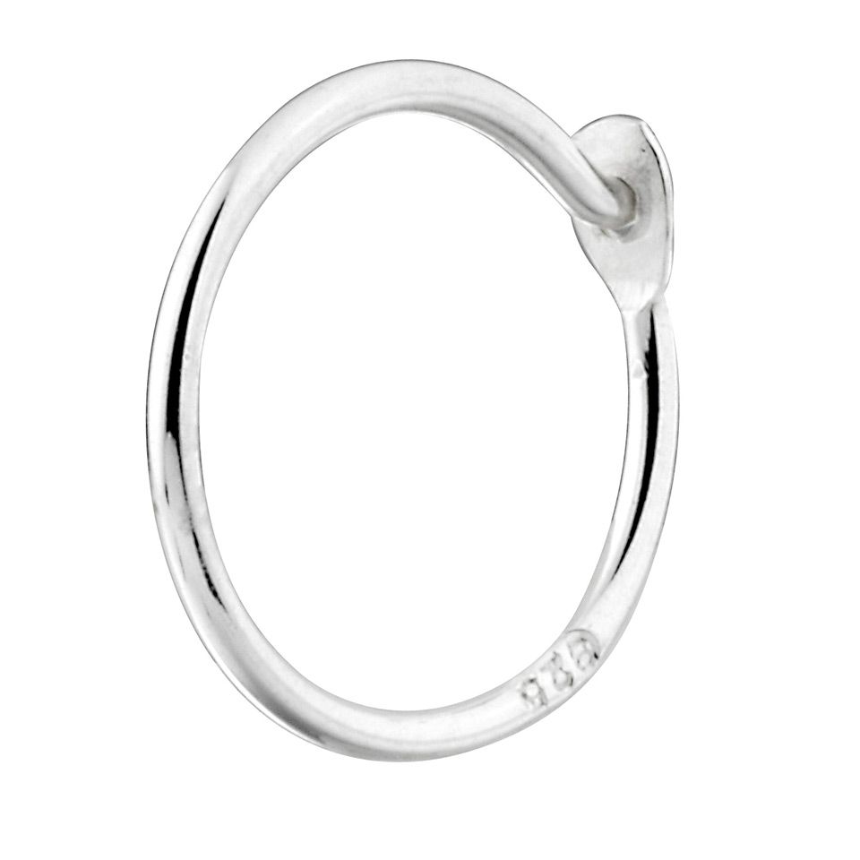 Örhänge styck i äkta silver