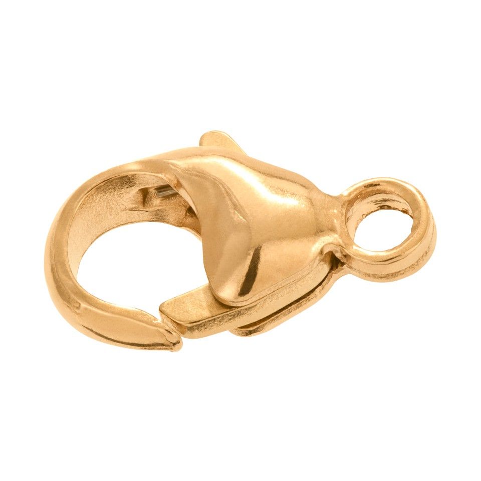Karbinhake i 18K guld Stl.M - Guldfynd