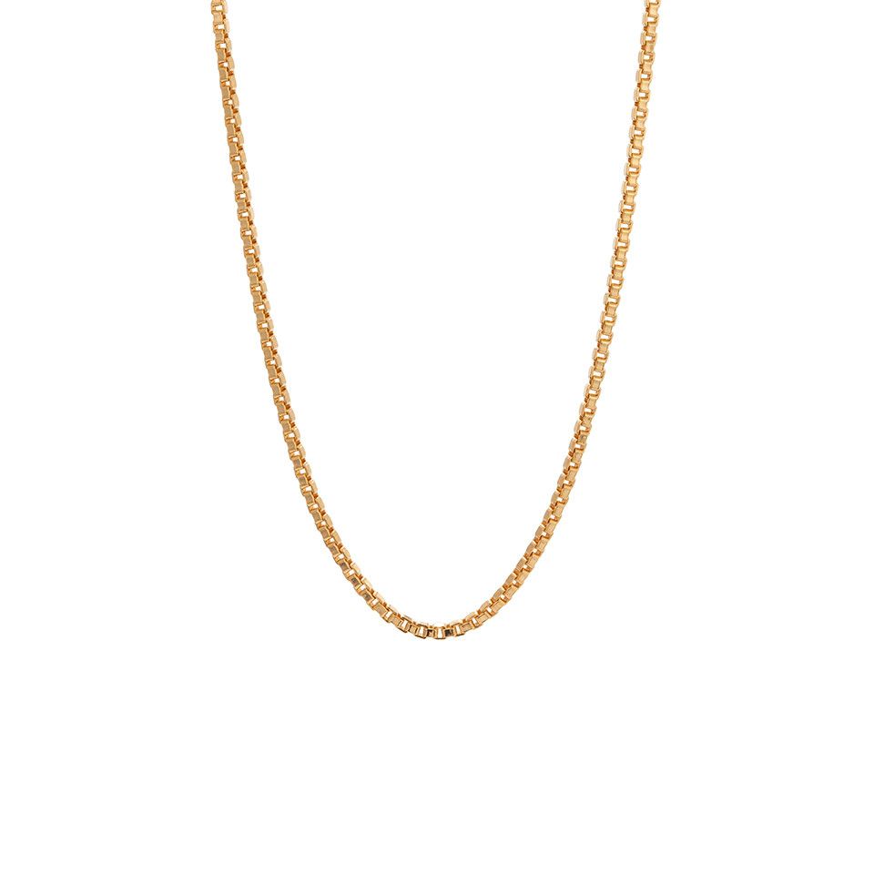 Förgylld kedja 60 cm