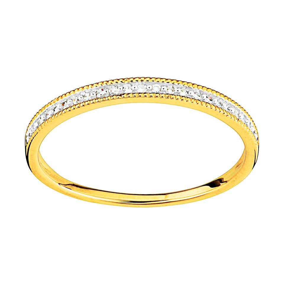 Diamantring i 18K guld Diamantring i 18K guld