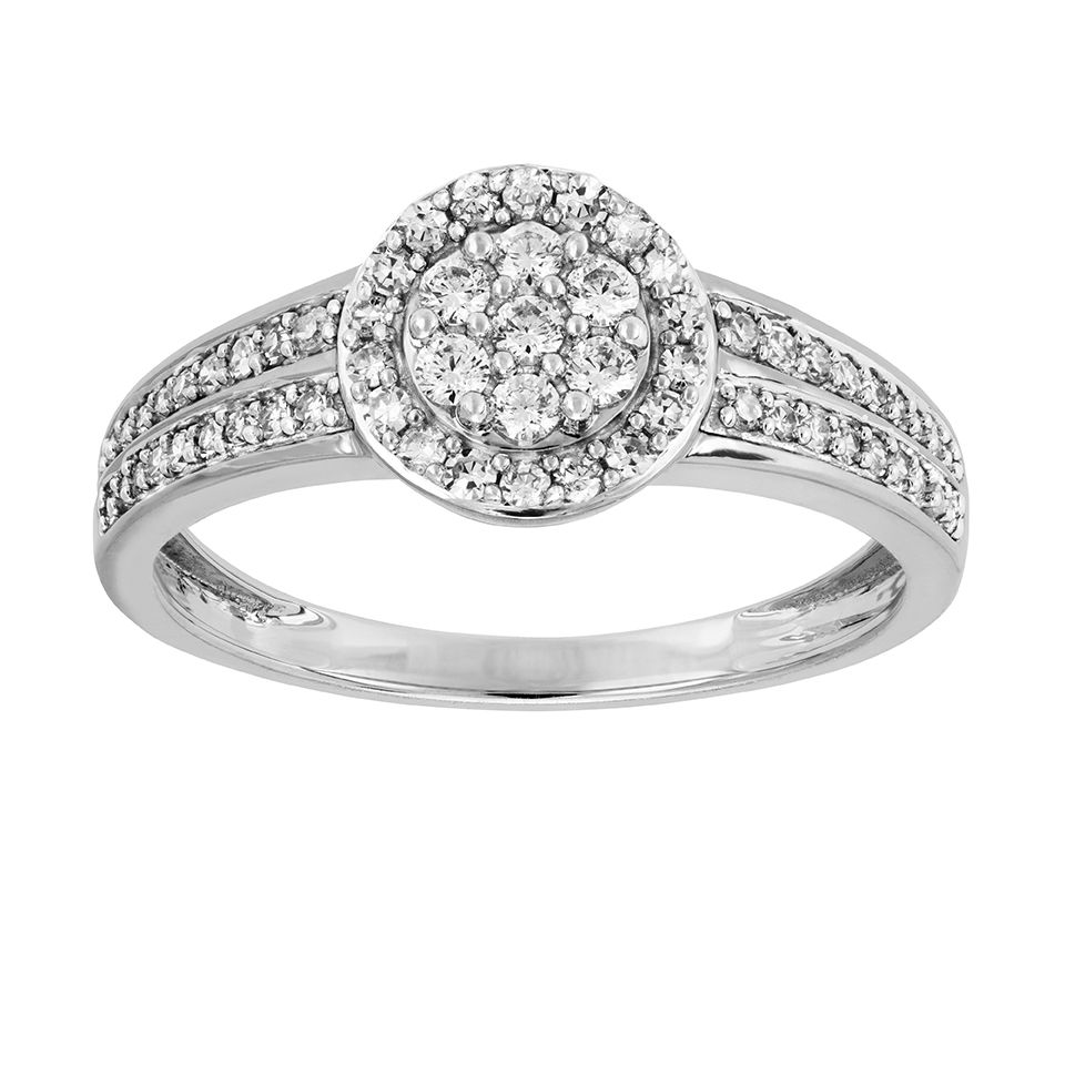 Diamantring i 18K guld, 15.0 - Guldfynd