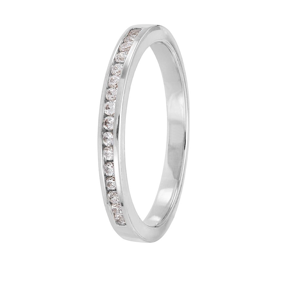 Diamantring 18K guld, 15.5