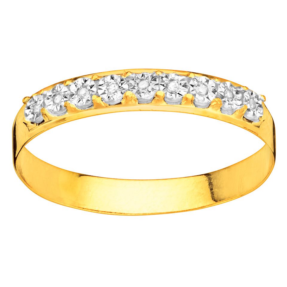 Diamantring i 18K guld Diamantring i 18K guld
