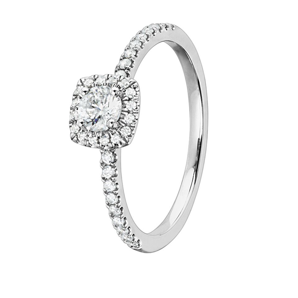 Diamantring i 18K guld Diamantring i 18K guld