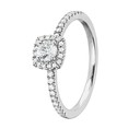Diamantring i 18K guld