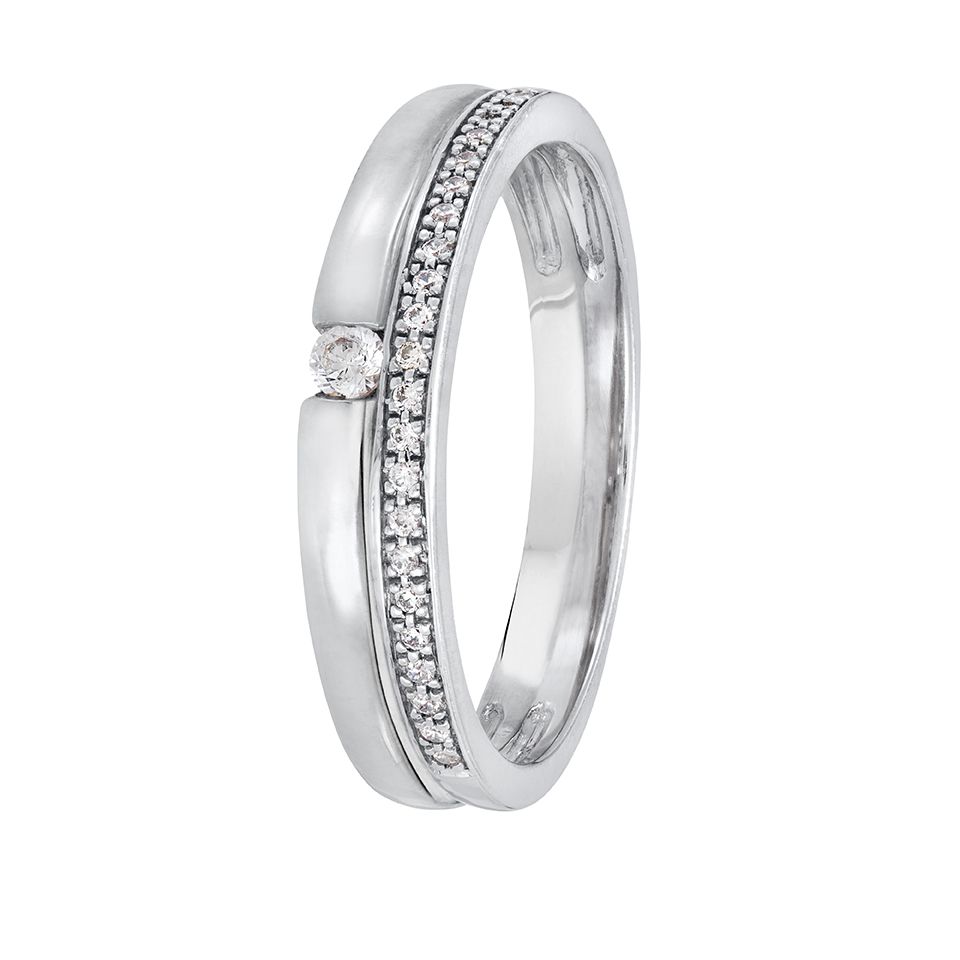 Diamantring Dubrovnik 0,10 ct, 15.0