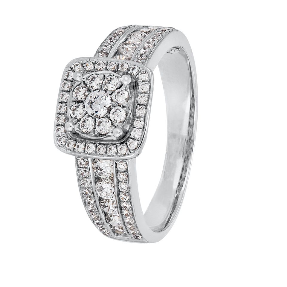 Diamantring Helsinki 0,70 ct, 18.5
