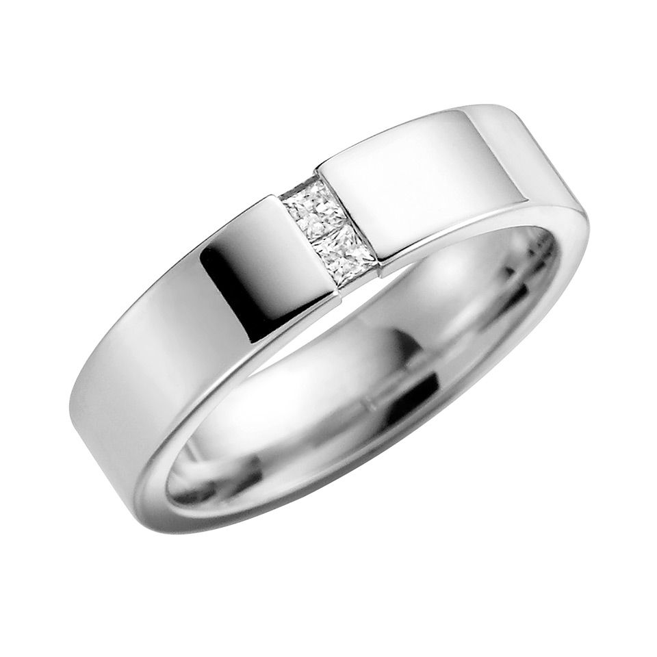 Diamantring i palladium 58