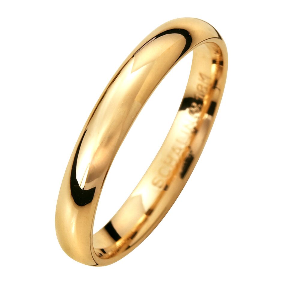 Förlovningsring i 9K guld 3mm, 49