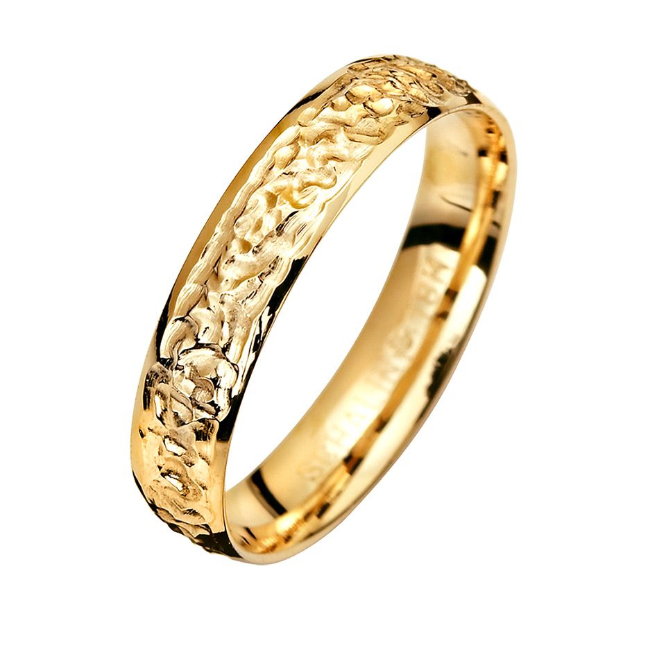 Förlovningsring i 9K guld 4mm, 45