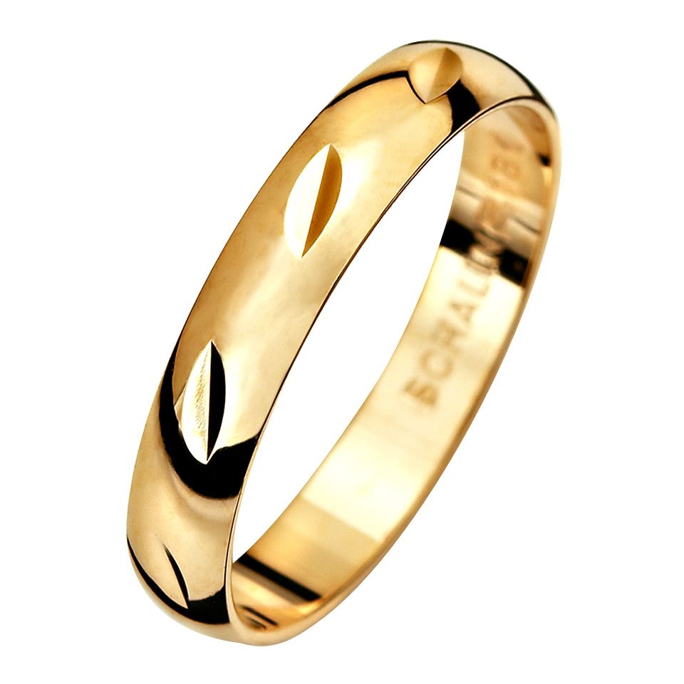 Förlovningsring i 9K guld 3,5mm, 62