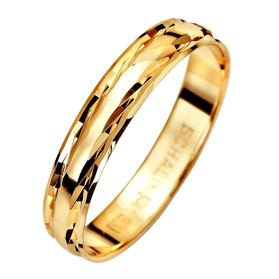 Förlovningsring i 9K guld 3,5mm, 59