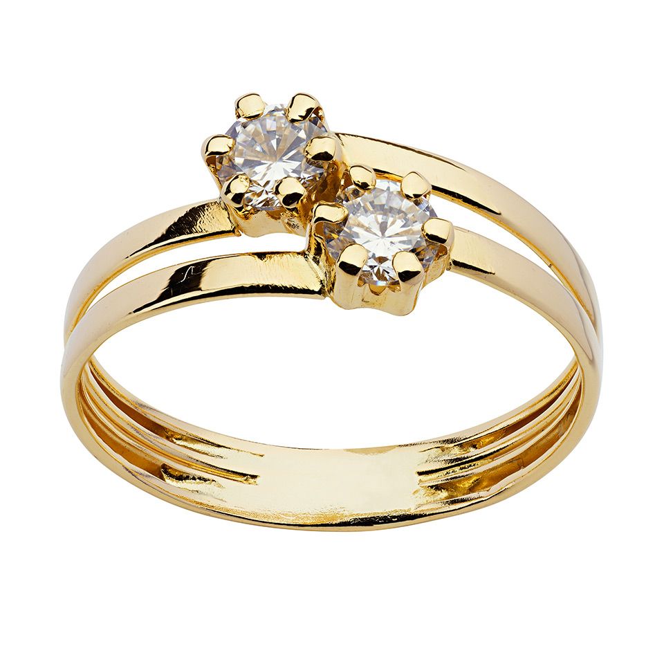 Ring i 18K guld, 16.5
