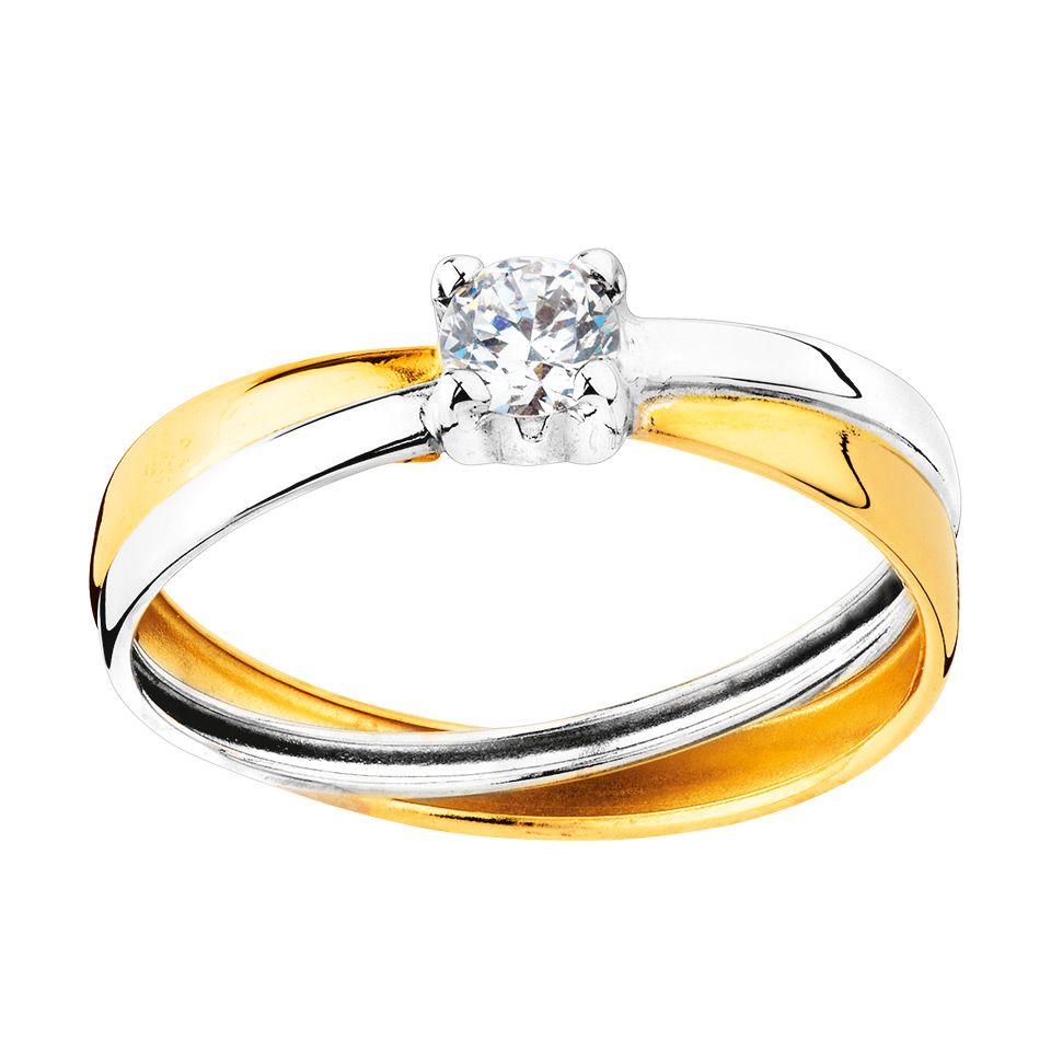 Ring i 18K guld, 16.0