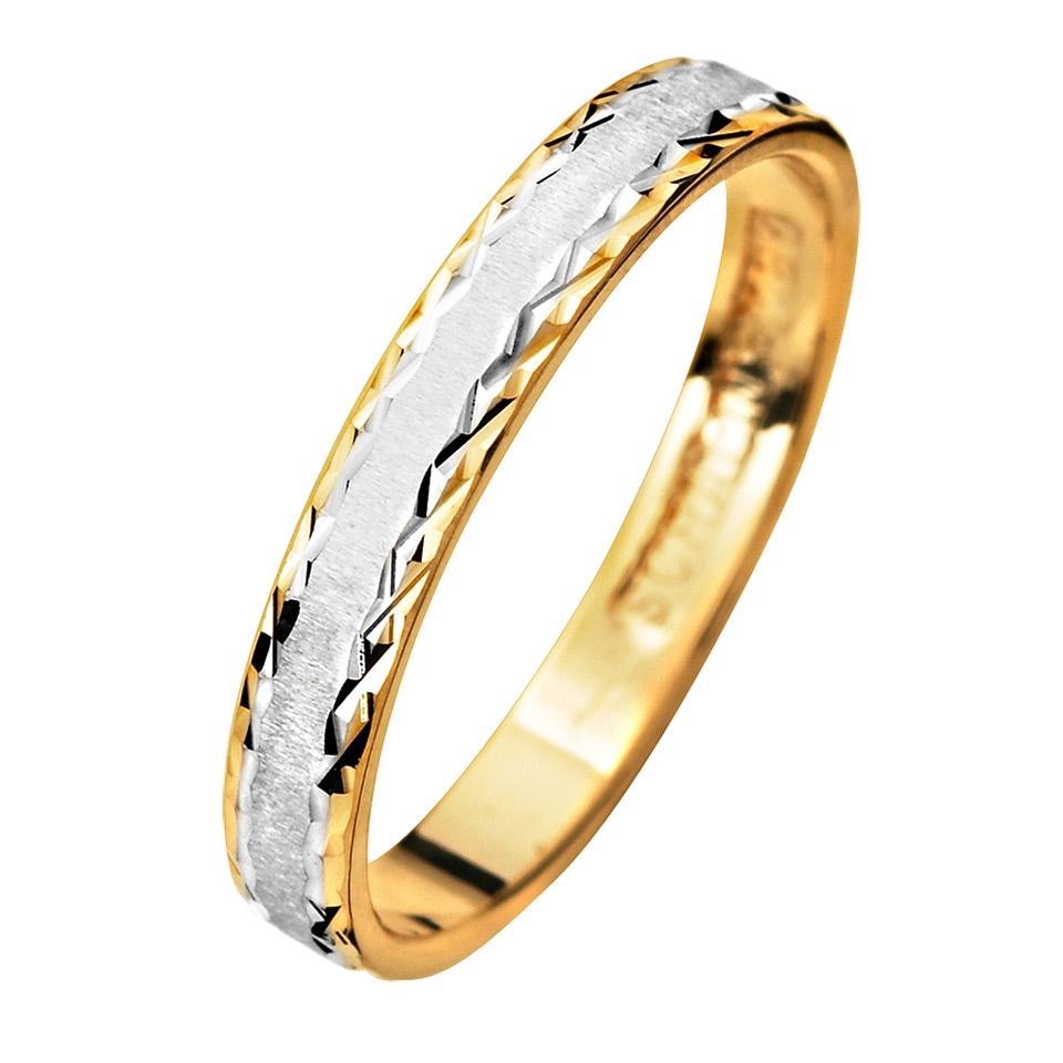 Förlovningsring i 18K guld 3,1mm, 45