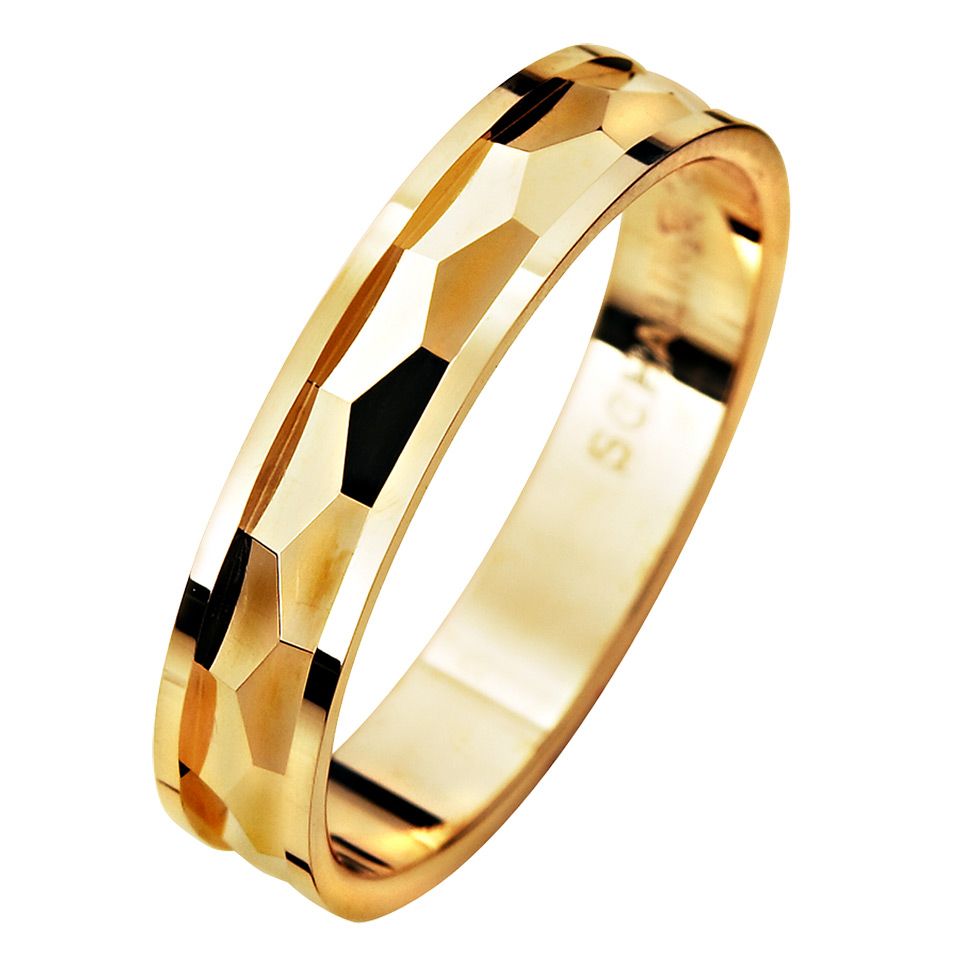 Förlovningsring 18K guld 4mm 66