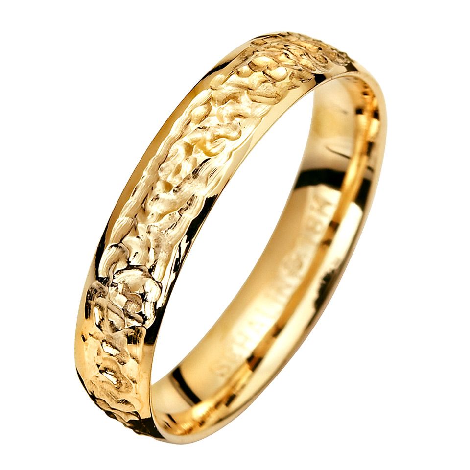 Förlovningsring 18K guld 4mm, 45