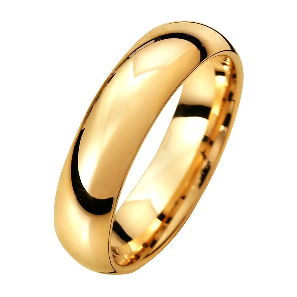 Förlovningsring i 18K guld 5mm, 49