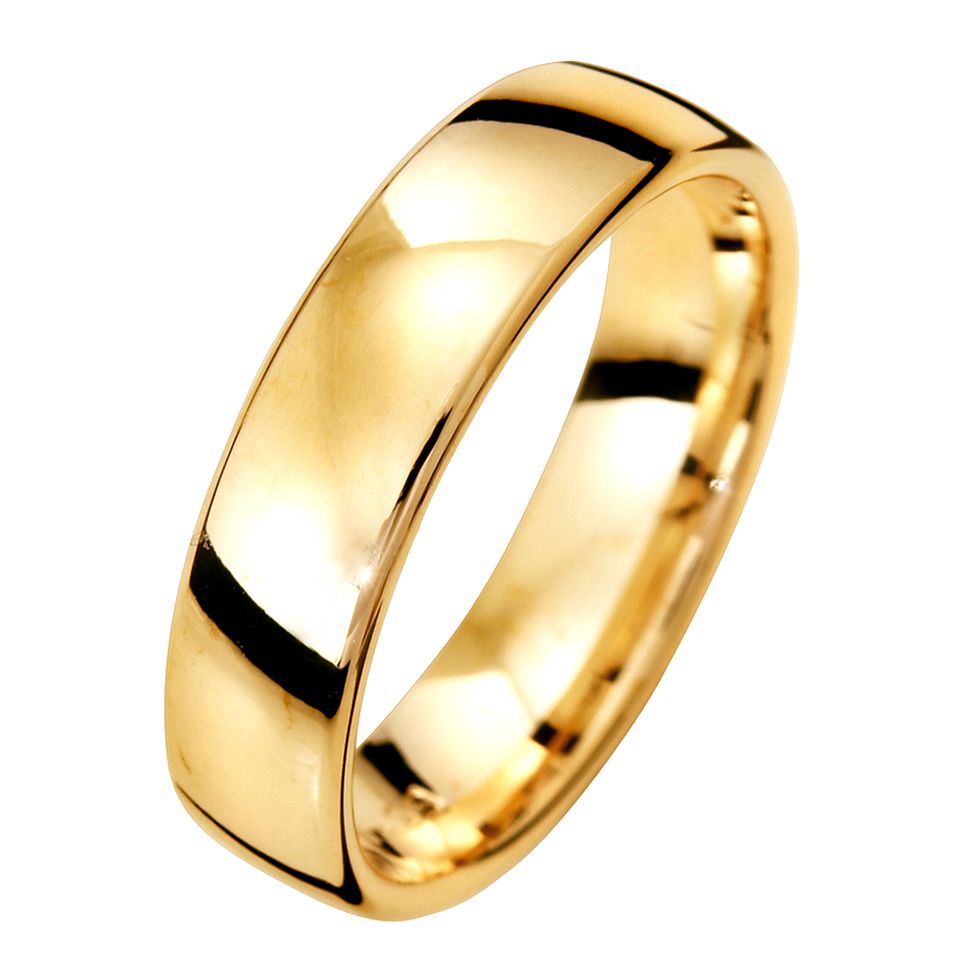 Förlovningsring i 18K guld 5mm. 67
