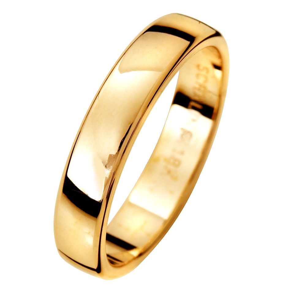 Förlovningsring i 18K guld 4mm, 49