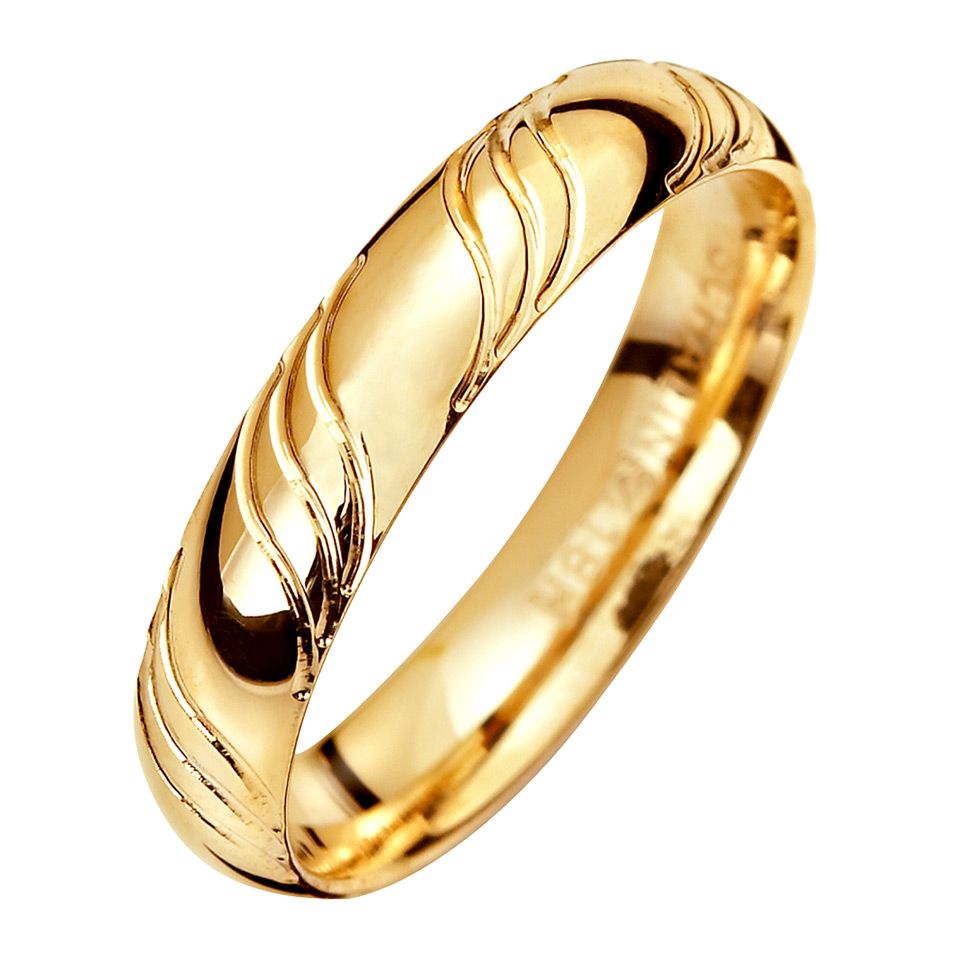 Förlovningsring 18K guld 4mm 63
